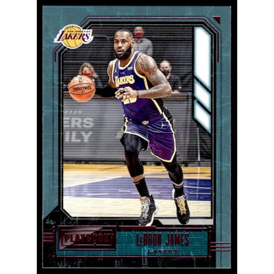 2020-21 Panini Chronicles Pink #178 LeBron James/Playbook