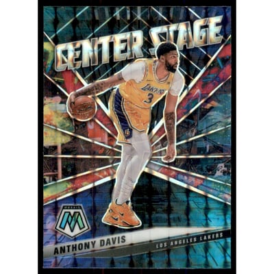 2020-21 Panini Mosaic Center Stage #23 Anthony Davis