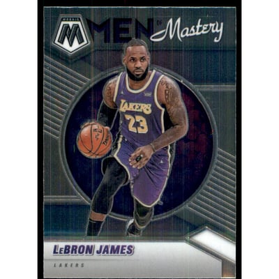2020-21 Panini Mosaic Men of Mastery #20 LeBron James