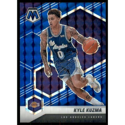 2020-21 Panini Mosaic Mosaic Blue #1 Kyle Kuzma