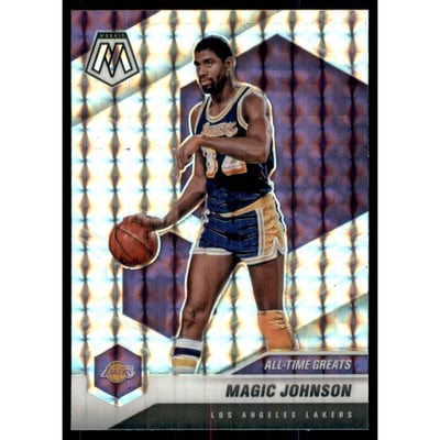 2020-21 Panini Mosaic Mosaic #288 Magic Johnson