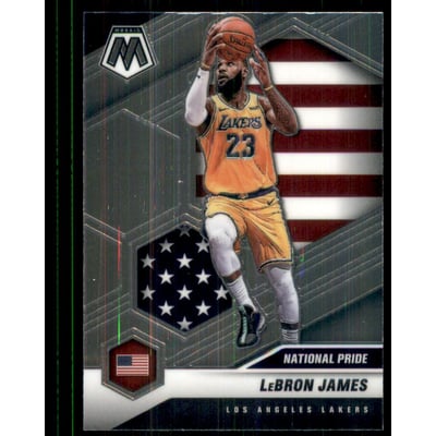 2020-21 Panini Mosaic #247 LeBron James