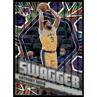 2020-21 Panini Mosaic Swagger #15 Anthony Davis