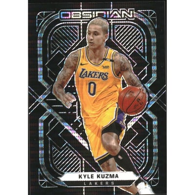 2020-21 Panini Obsidian Electric Etch Asia #106 Kyle Kuzma
