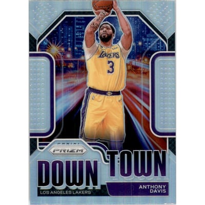 2020-21 Panini Prizm Downtown Bound Prizms Silver #15 Anthony Davis