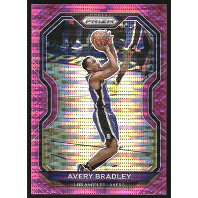 2020-21 Panini Prizm Prizms Pink Pulsar #237 Avery Bradley