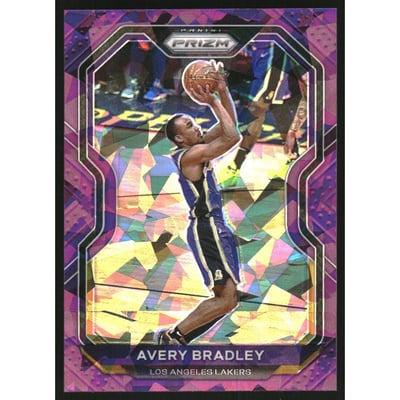 2020-21 Panini Prizm Prizms Purple Ice #237 Avery Bradley