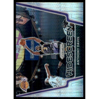2020-21 Panini Prizm Widescreen Prizms Hyper #5 Anthony Davis