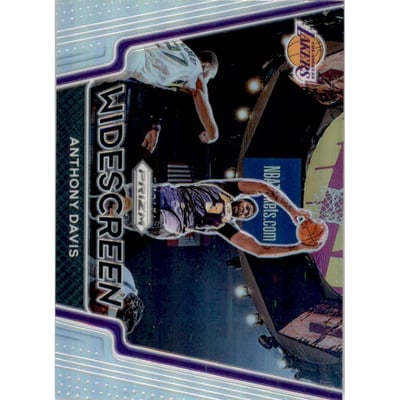 2020-21 Panini Prizm Widescreen Prizms Silver #5 Anthony Davis