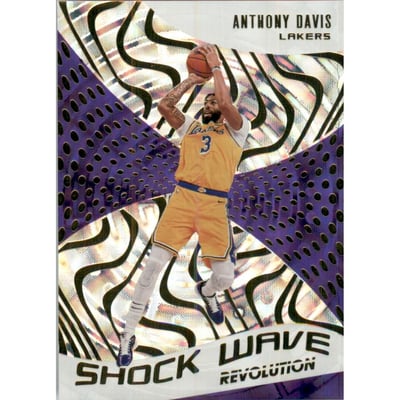 2020-21 Panini Revolution Shock Wave Fractal #2 Anthony Davis