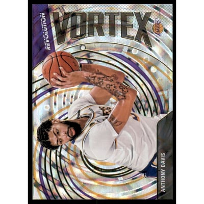 2020-21 Panini Revolution Vortex Fractal #22 Anthony Davis