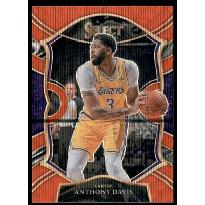 2020-21 Select Prizms Red Wave #45 Anthony Davis