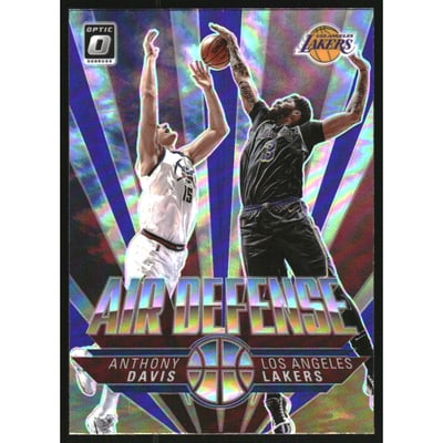 2021-22 Donruss Optic Air Defense Holo #2 Anthony Davis