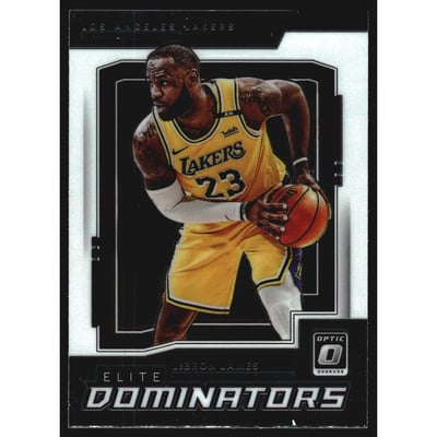2021-22 Donruss Optic Elite Dominators #6 LeBron James