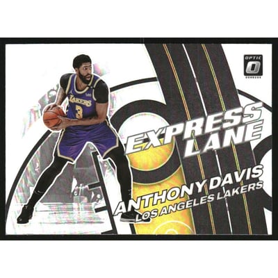 2021-22 Donruss Optic Express Lane Holo #19 Anthony Davis