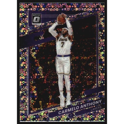 2021-22 Donruss Optic Fast Break Holo #109 Carmelo Anthony