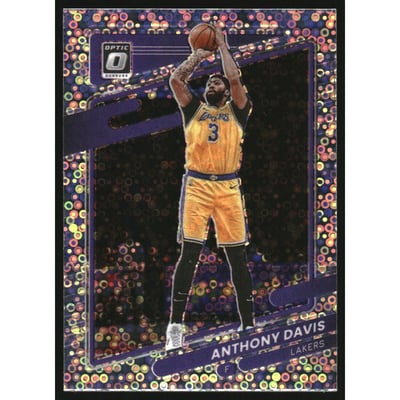 2021-22 Donruss Optic Fast Break Holo #133 Anthony Davis