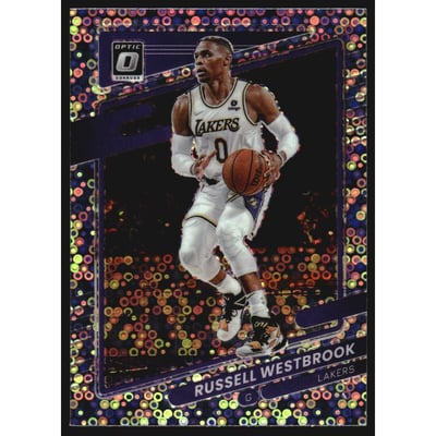 2021-22 Donruss Optic Fast Break Holo #76 Russell Westbrook