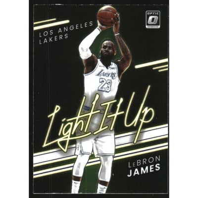2021-22 Donruss Optic Light It Up #11 LeBron James