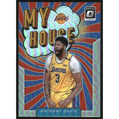 2021-22 Donruss Optic My House Holo #11 Anthony Davis