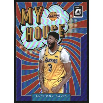 2021-22 Donruss Optic My House Purple #11 Anthony Davis