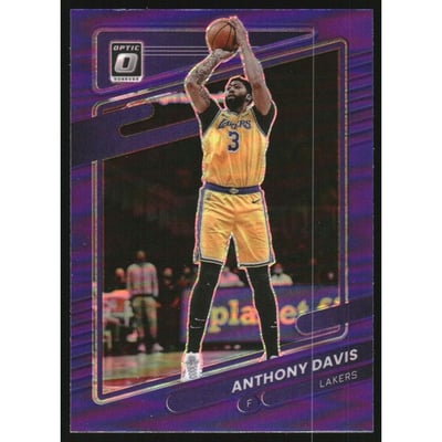 2021-22 Donruss Optic Purple #133 Anthony Davis