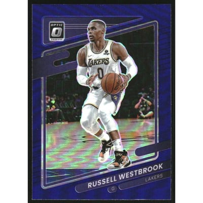 2021-22 Donruss Optic Purple #76 Russell Westbrook