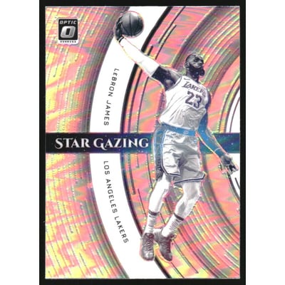 2021-22 Donruss Optic Star Gazing Holo #6 LeBron James