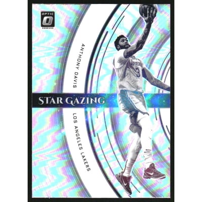 2021-22 Donruss Optic Star Gazing Holo #8 Anthony Davis