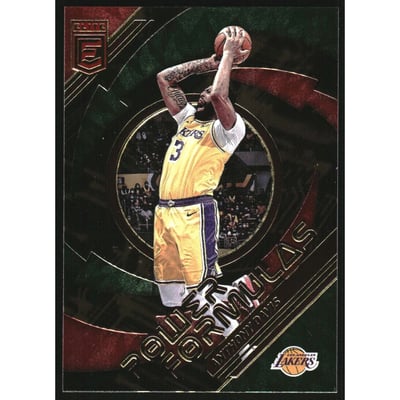 2021-22 Elite Power Formulas Asia Red and Green #4 Anthony Davis