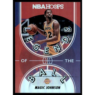 2021-22 Hoops Legends of the Ball #11 Magic Johnson