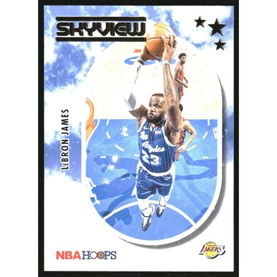 2021-22 Hoops Skyview Winter #3 LeBron James
