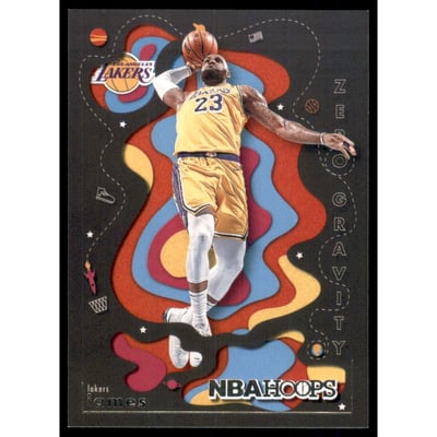 2021-22 Hoops Zero Gravity #9 LeBron James