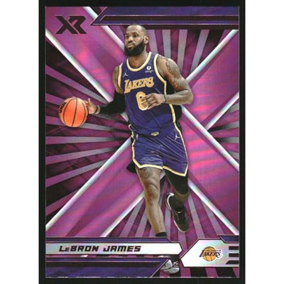 2021-22 Panini Chronicles Pink #397 LeBron James/XR