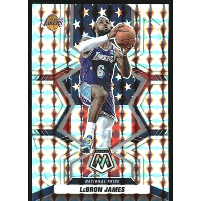 2021-22 Panini Mosaic Mosaic #246 LeBron James NP