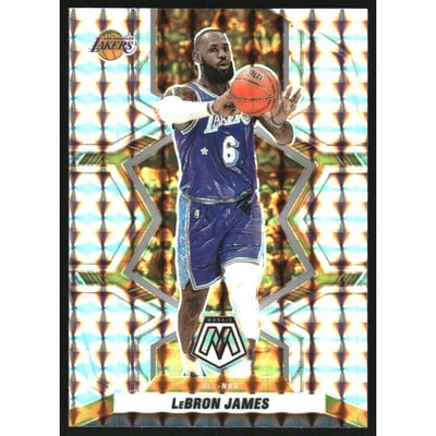2021-22 Panini Mosaic Mosaic #286 LeBron James ALL