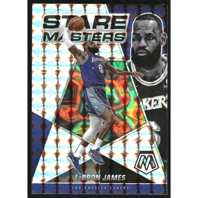 2021-22 Panini Mosaic Stare Masters Mosaic #6 LeBron James