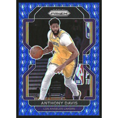 2021-22 Panini Prizm Prizms NBA 75th Anniversary #53 Anthony Davis