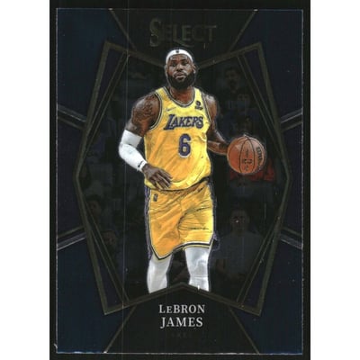 2021-22 Select Blue #195 LeBron James