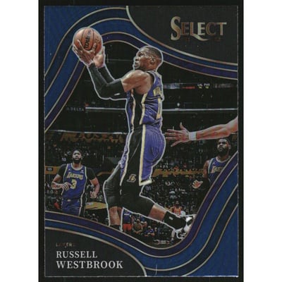 2021-22 Select Prizms Blue #203 Russell Westbrook