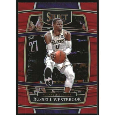 2021-22 Select Prizms Red #54 Russell Westbrook