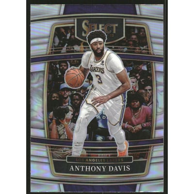 2021-22 Select Prizms Silver #39 Anthony Davis