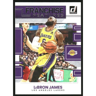 2022-23 Donruss Franchise Features #23 LeBron James