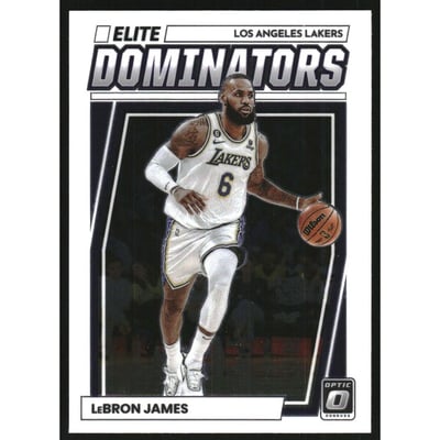 2022-23 Donruss Optic Elite Dominators #22 LeBron James