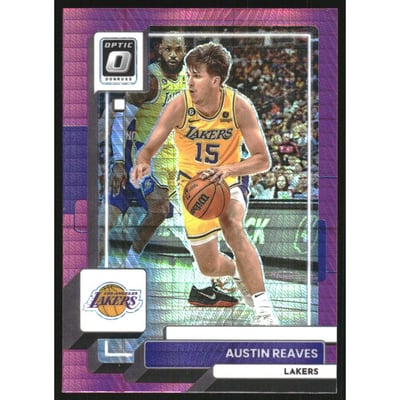2022-23 Donruss Optic Hyper Pink #136 Austin Reaves