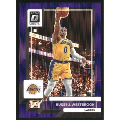 2022-23 Donruss Optic Purple Shock #133 Russell Westbrook