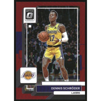 2022-23 Donruss Optic Red #111 Dennis Schroder