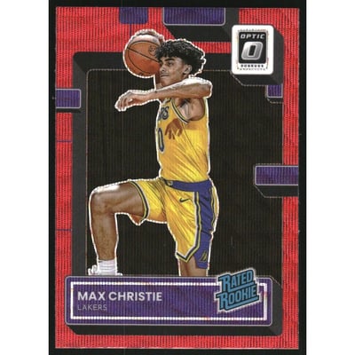 2022-23 Donruss Optic Red Wave #233 Max Christie RR