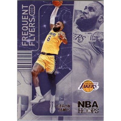 2022-23 Hoops Frequent Flyers #6 LeBron James