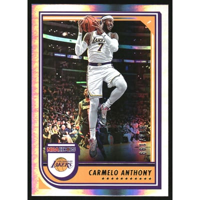 2022-23 Hoops Premium Box Set #174 Carmelo Anthony
